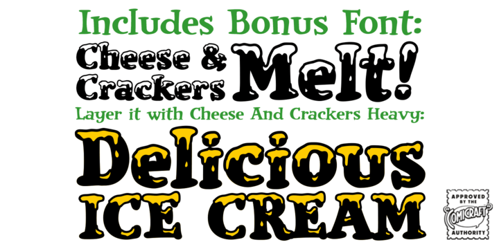 Cheese And Crackers Font Free Download